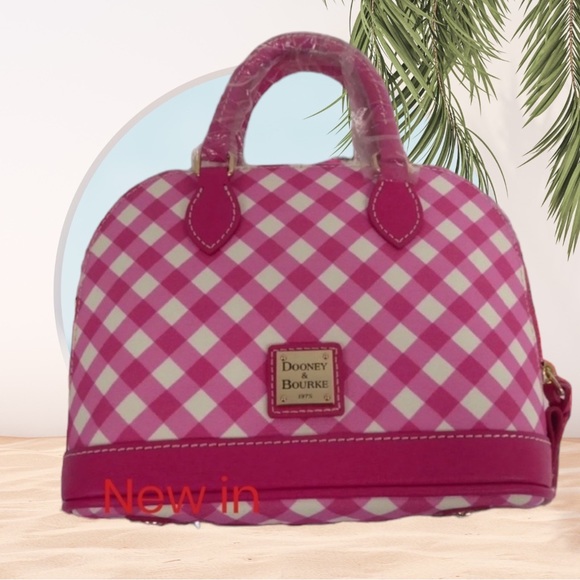 DOONEY & BOURKE 🦆🦆🦆BGING1322 PKFH PINK BITSY BAG HANDBAG PURSE - Picture 1 of 7